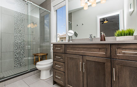 Craigleigh custom build modern bathroom