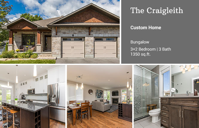 Craigleith custom craftsman-style home